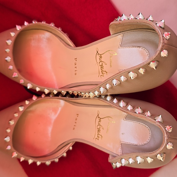 Christian Louboutin spiked nude pumps - Picture 6 of 6